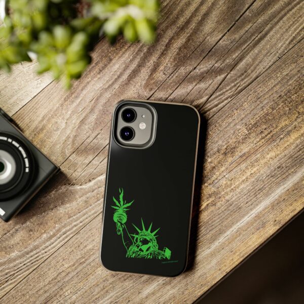 Statue of Liberty Cannabis Flame Case for Iphone - Image 12