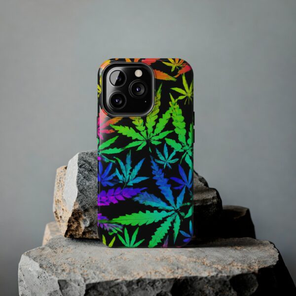 Trippy Marijuana Psychedelic Leaf's Case For Apple Iphone - Image 41