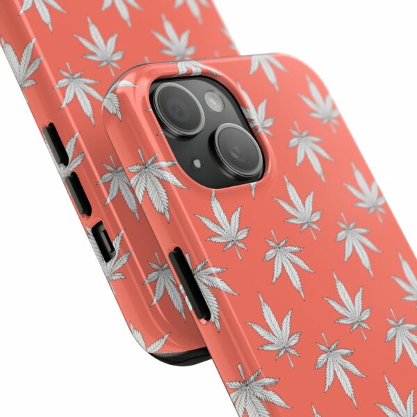 Red Love Marijuana Leaf's Case For Apple Iphone - Image 58