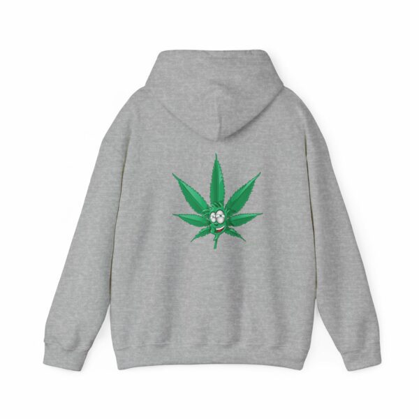 Funny Weed Leaf Face Hoodie - Image 6