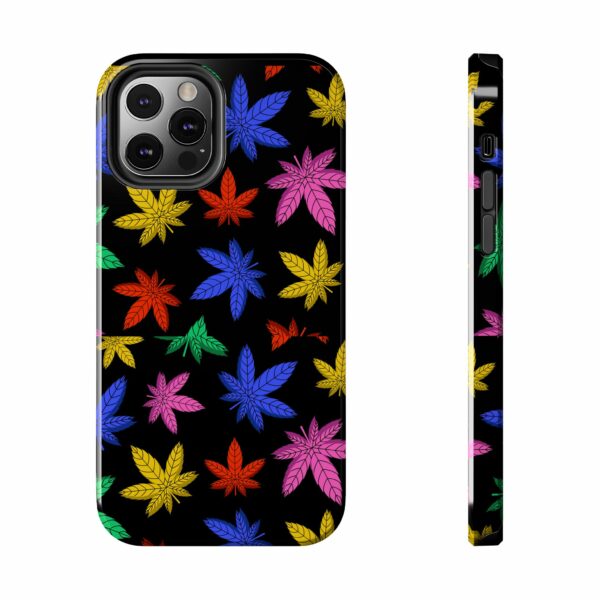 Colorful Marijuana Leaf's Case For Apple Iphone - Image 13