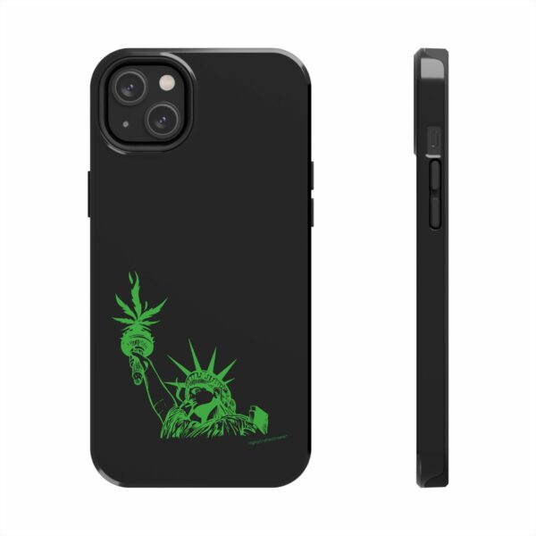 Statue of Liberty Cannabis Flame Case for Iphone - Image 55