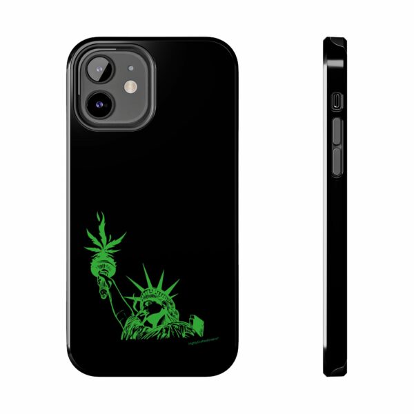 Statue of Liberty Cannabis Flame Case for Iphone