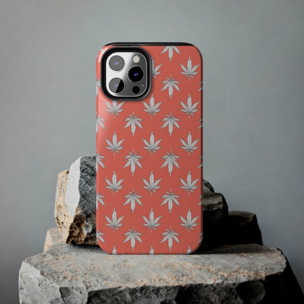 Red Love Marijuana Leaf's Case For Apple Iphone - Image 23