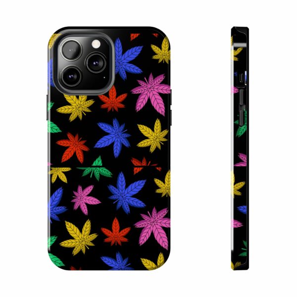 Colorful Marijuana Leaf's Case For Apple Iphone - Image 43