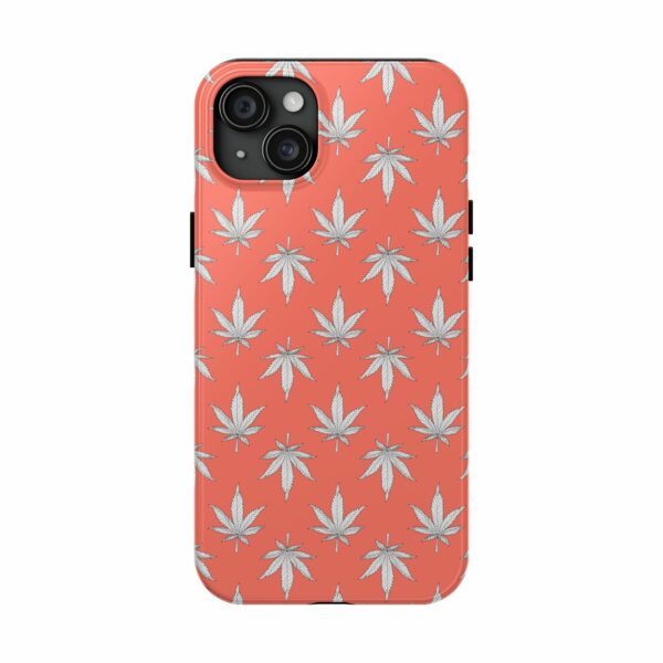 Red Love Marijuana Leaf's Case For Apple Iphone - Image 65