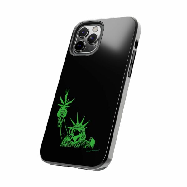 Statue of Liberty Cannabis Flame Case for Iphone - Image 15