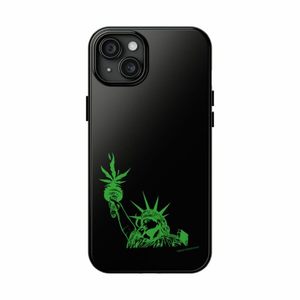 Statue of Liberty Cannabis Flame Case for Iphone - Image 65