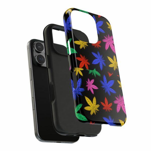 Colorful Marijuana Leaf's Case For Apple Iphone - Image 75