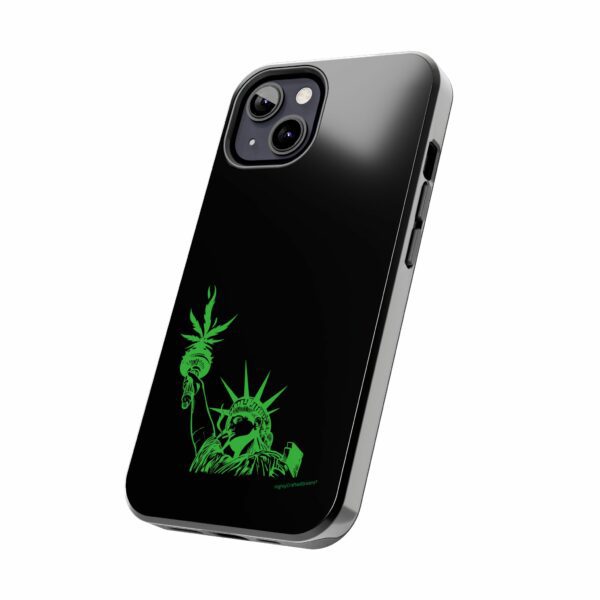 Statue of Liberty Cannabis Flame Case for Iphone - Image 27