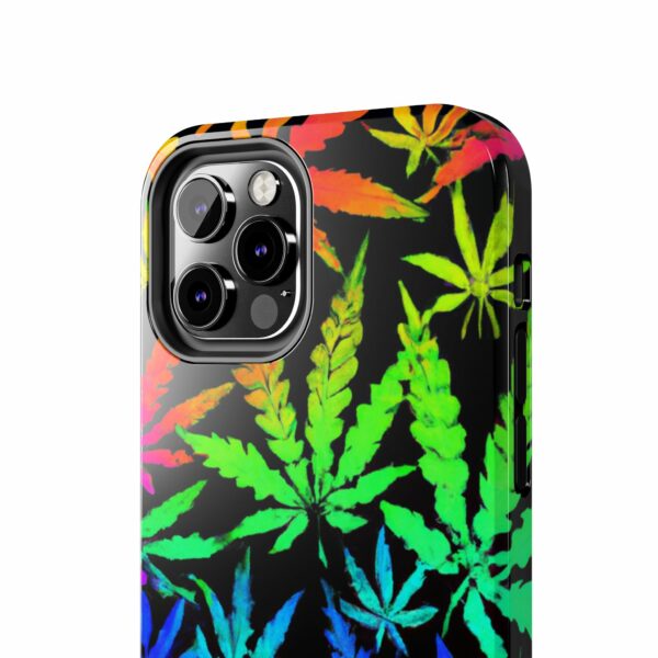 Trippy Marijuana Psychedelic Leaf's Case For Apple Iphone - Image 16