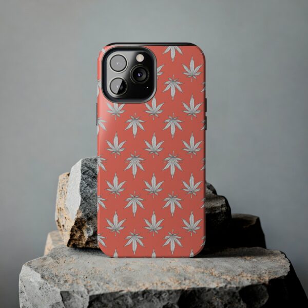 Red Love Marijuana Leaf's Case For Apple Iphone - Image 47