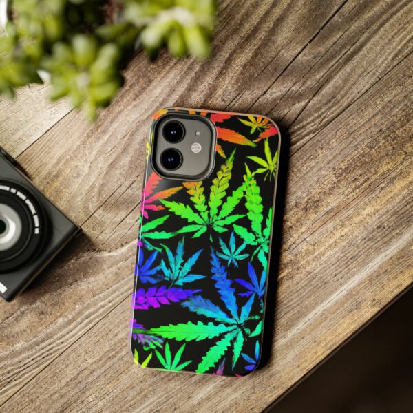 Trippy Marijuana Psychedelic Leaf's Case For Apple Iphone - Image 6