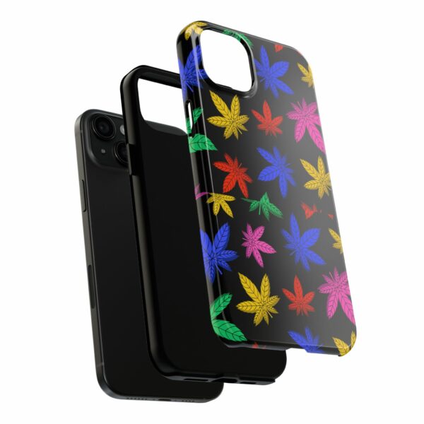 Colorful Marijuana Leaf's Case For Apple Iphone - Image 68