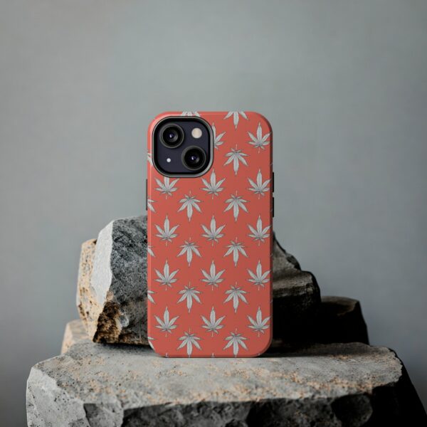 Red Love Marijuana Leaf's Case For Apple Iphone - Image 35