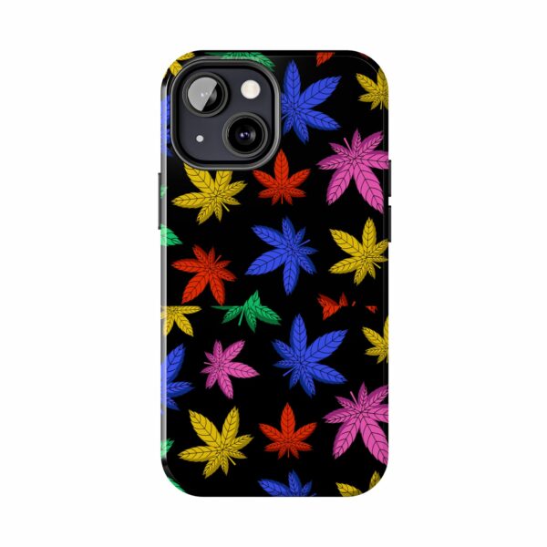 Colorful Marijuana Leaf's Case For Apple Iphone - Image 32