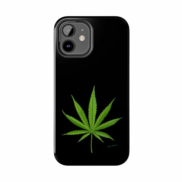 Original Cannabis Leaf  Cover For Apple Iphone - Image 2