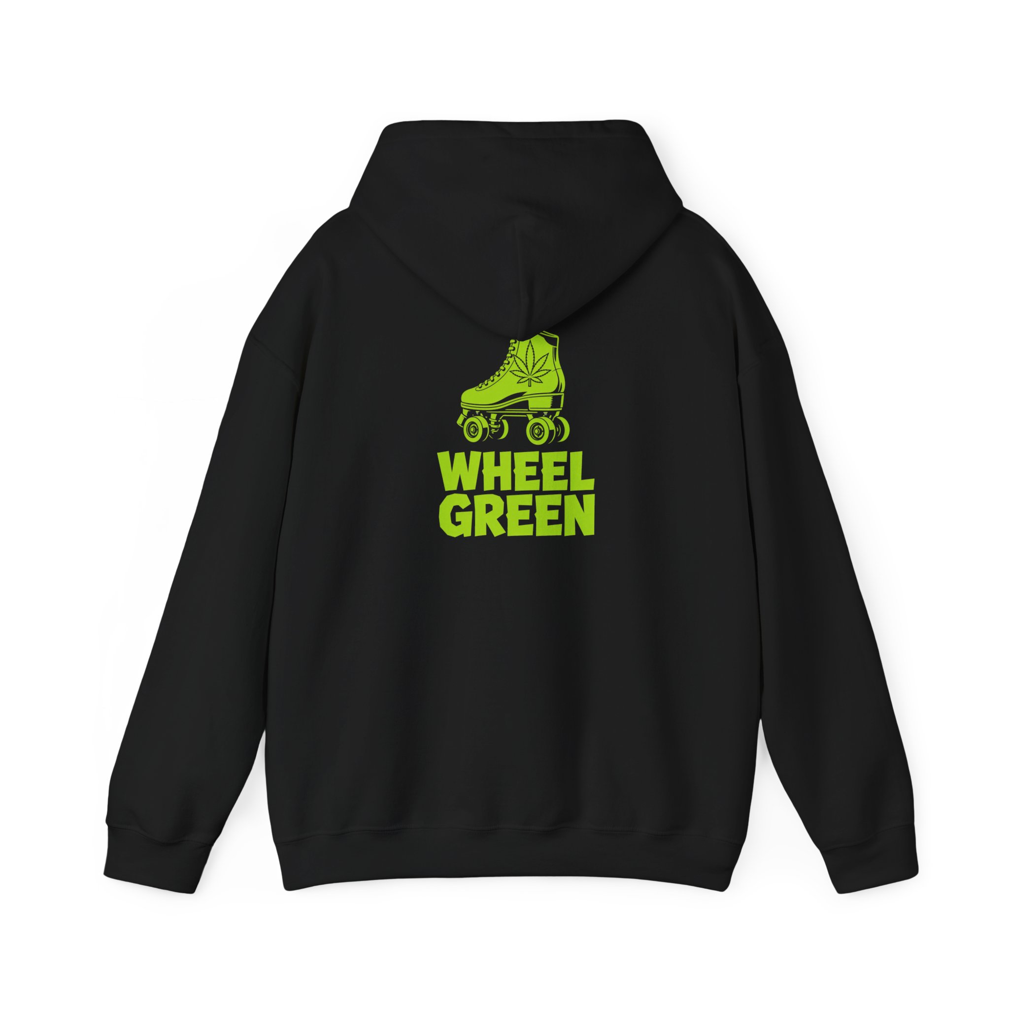 Wheel Green Hoodie