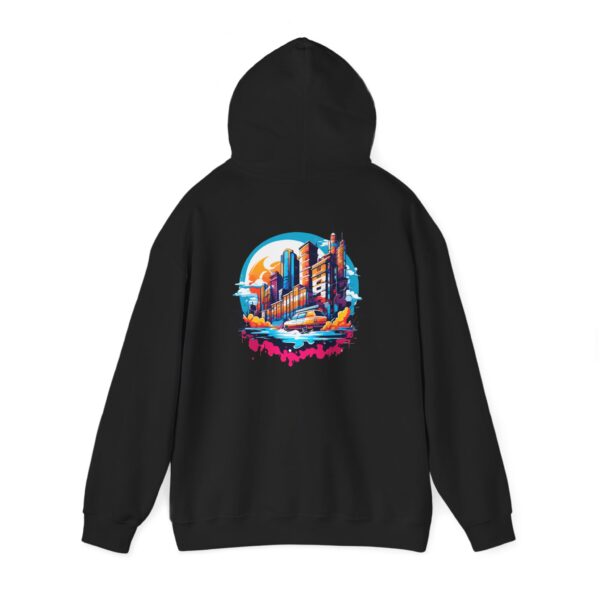 Neon City Hatchback Graphic Hoodie