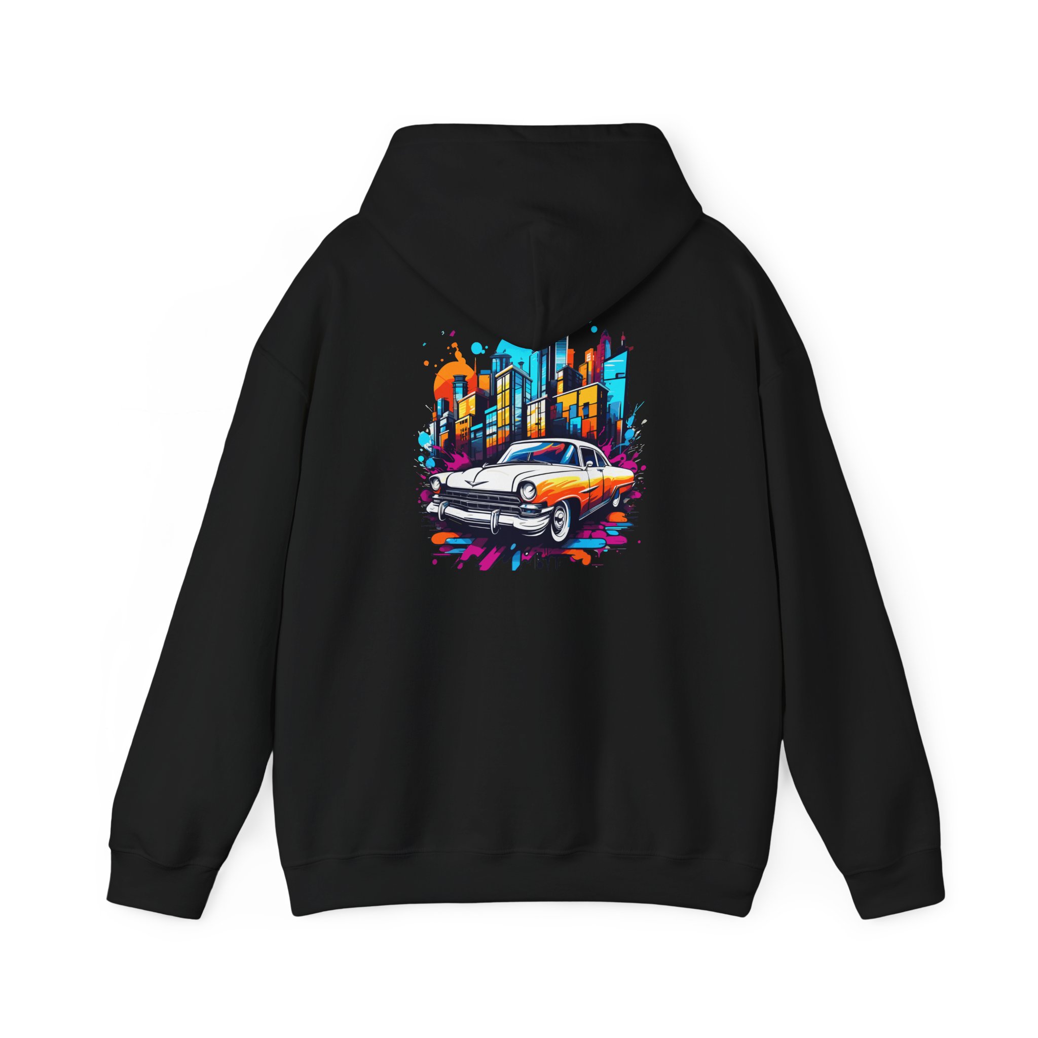 Classic Coupe City Graphic Hoodie - Image 3
