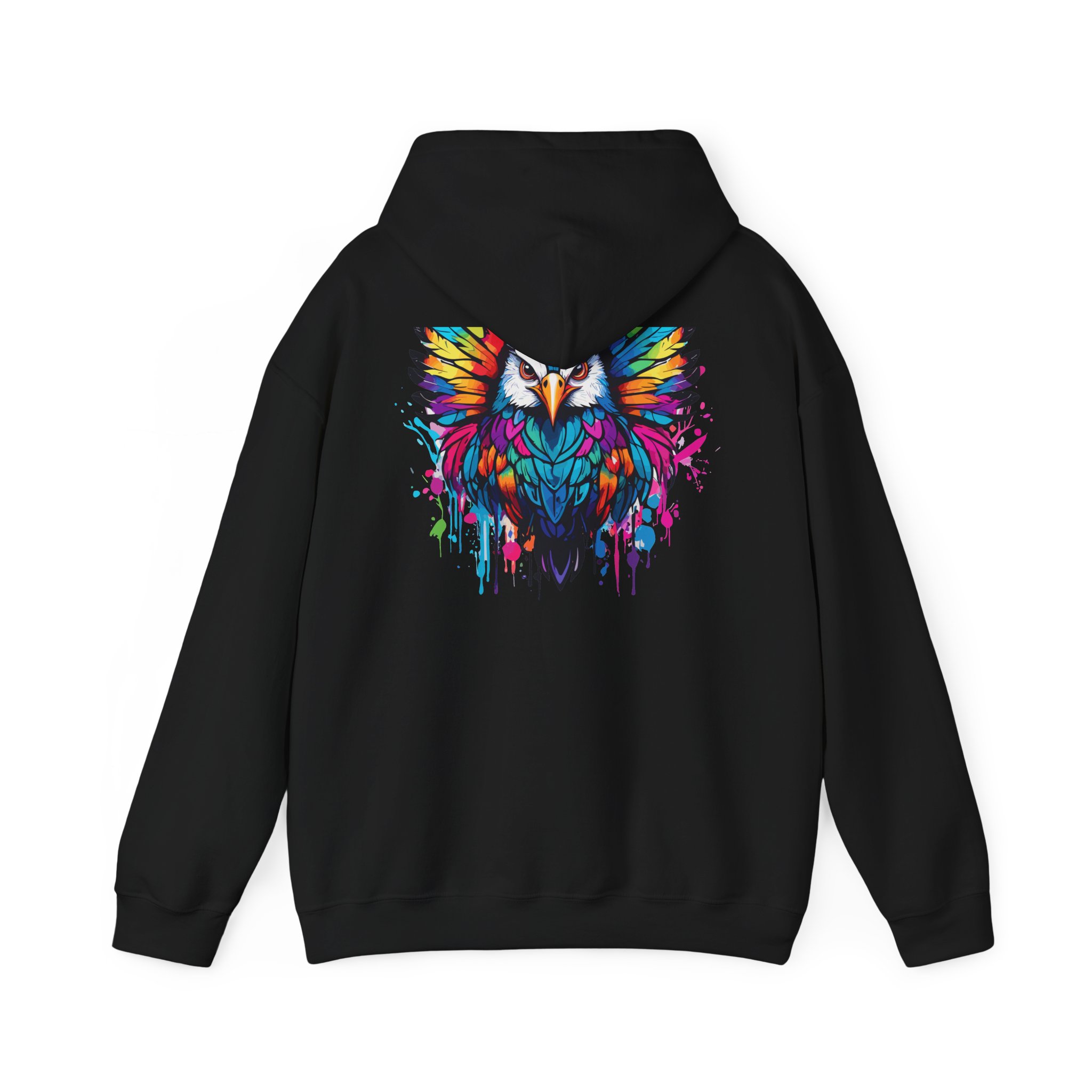 rainbow eagle hoodie product photo 2