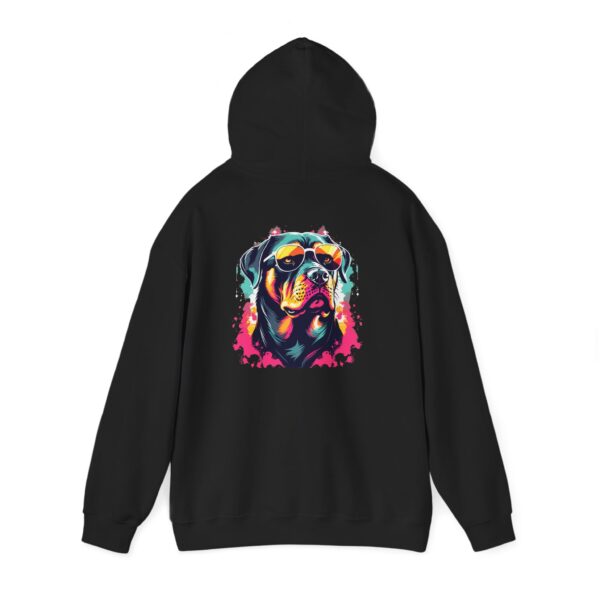 Sunglass Rottweiler Graphic Hoodie