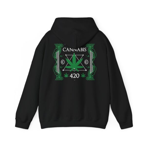 Cannabis 420 Seal Graphic Hoodie