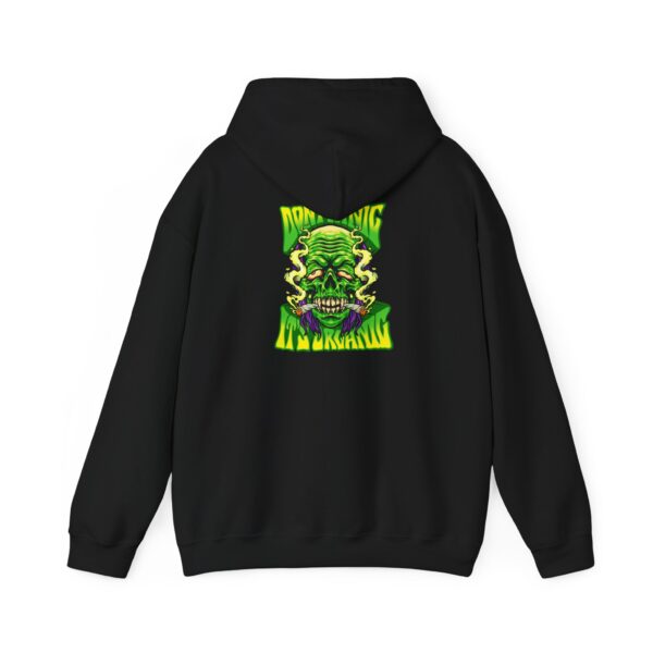 Twin Joint Zombie Head Graphic Hoodie