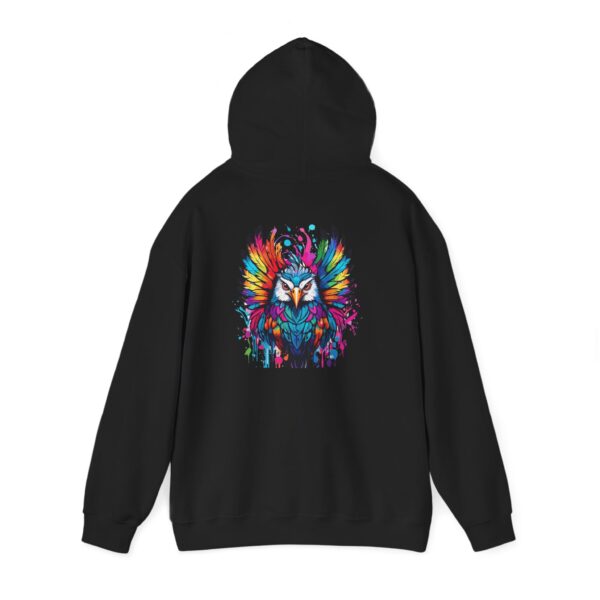 Rainbow Eagle Wings Graphic Hoodie