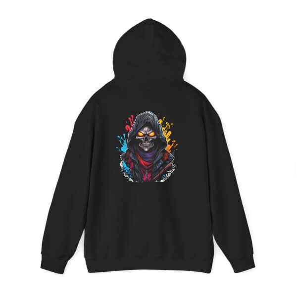 Hooded Glow Skull Graphic Hoodie