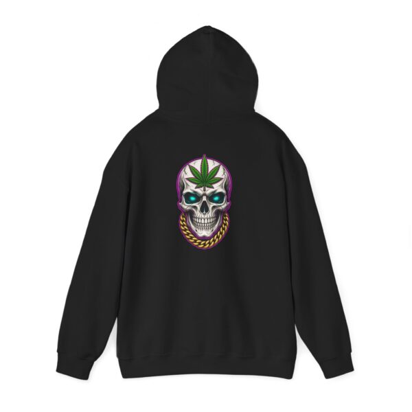 Gold Chain Skull Hoodie