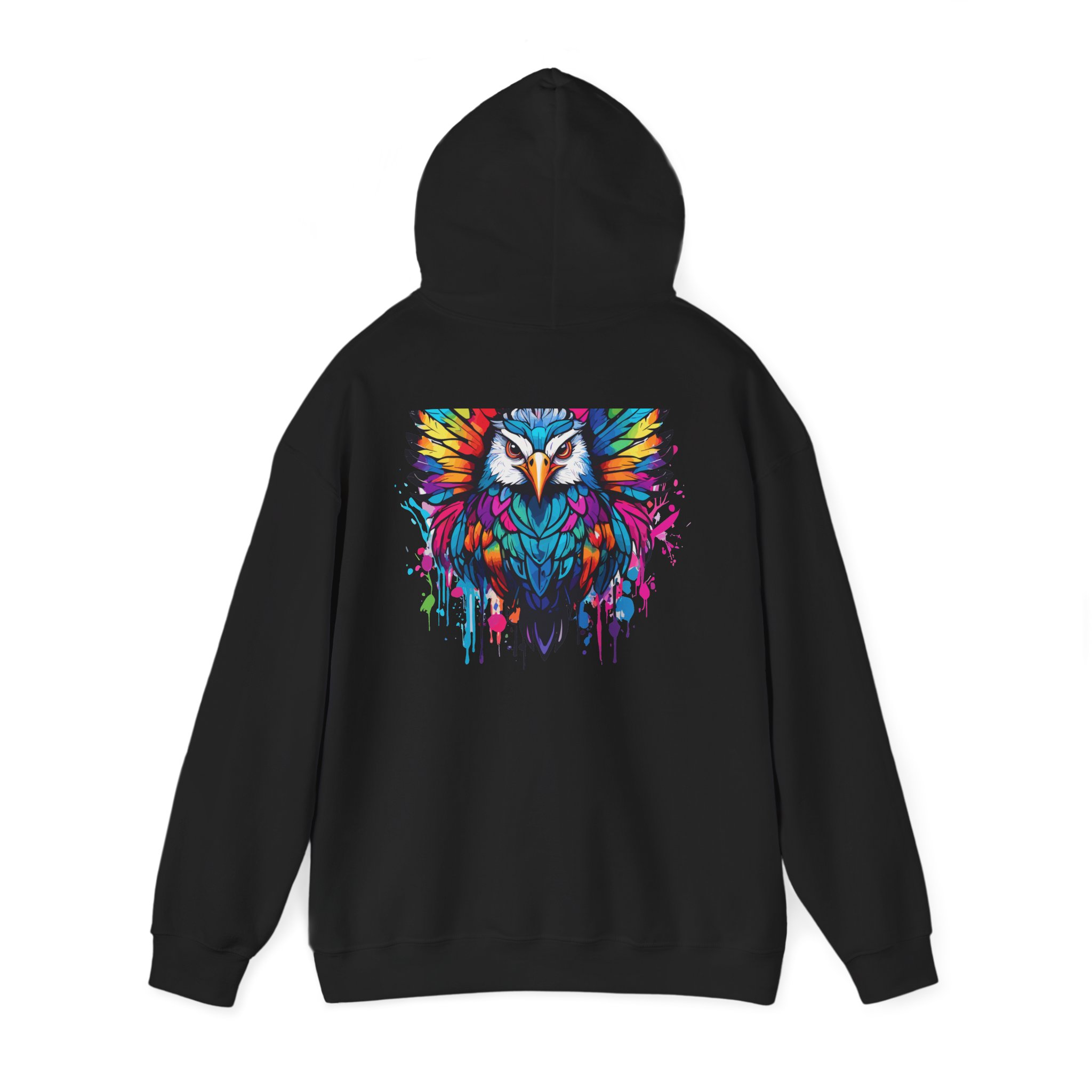 rainbow eagle hoodie product photo 3