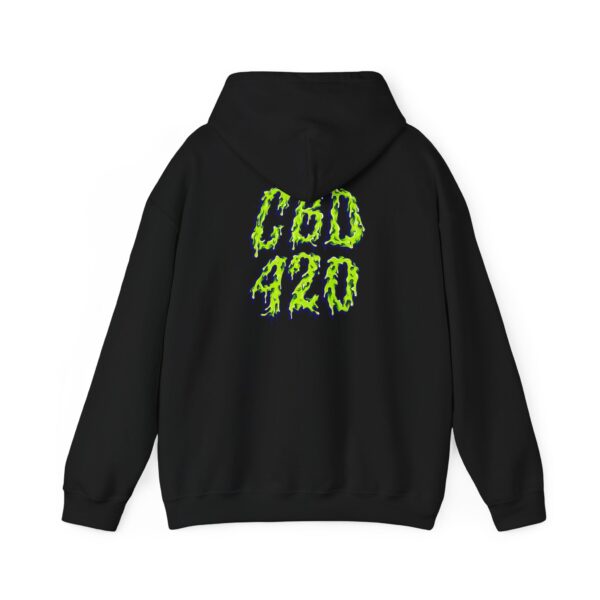 Lou 420 Slime Lettering Graphic Hoodie