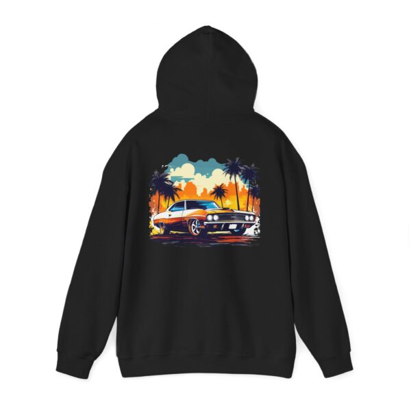 Palm Muscle Car Graphic Hoodie