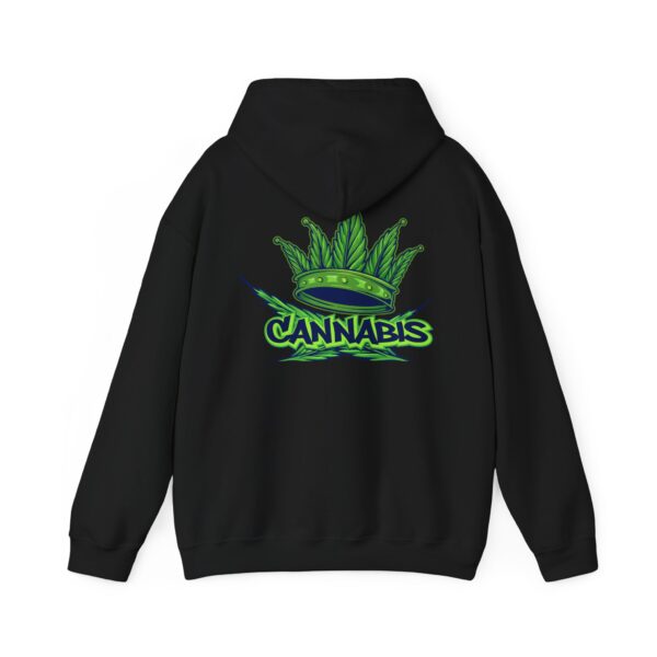 Cannabis Crown Logo Graphic Hoodie