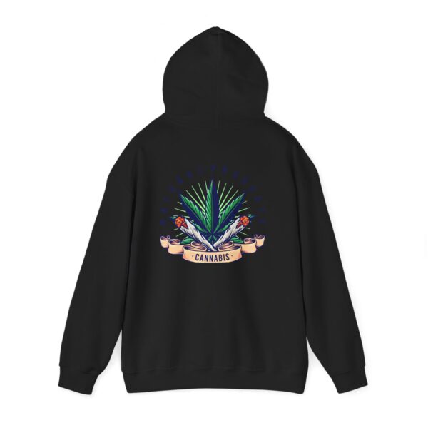 Natural Products Cannabis Badge Graphic Hoodie