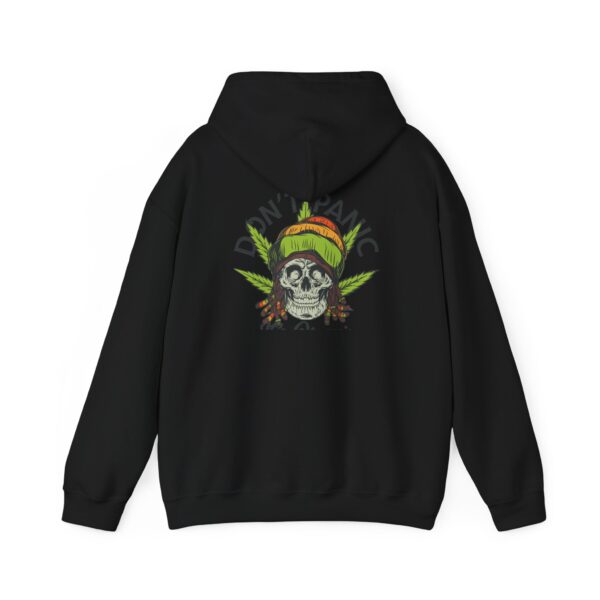 Dont Panic Organic Skull Graphic Hoodie
