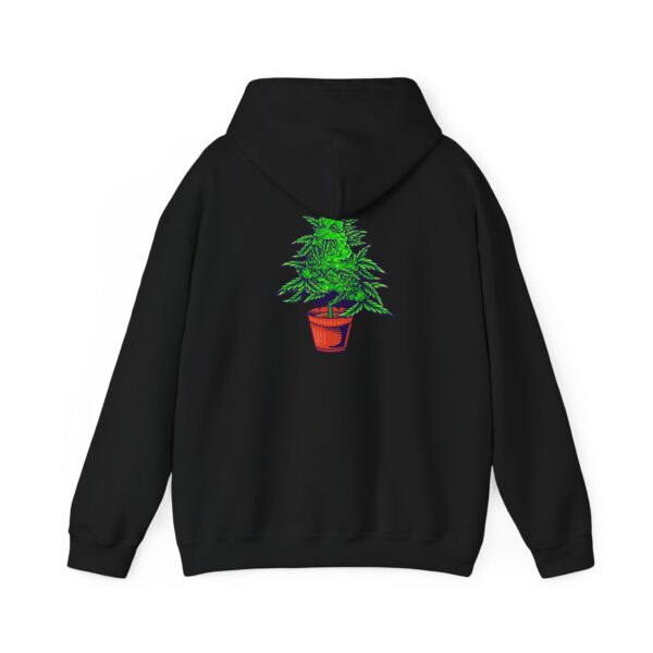 Potted Cannabis Plant Graphic Hoodie