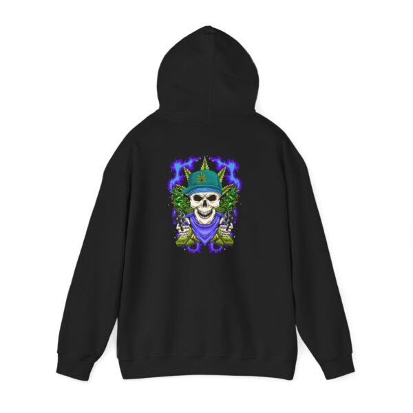Bandana Skull Cap Graphic Hoodie