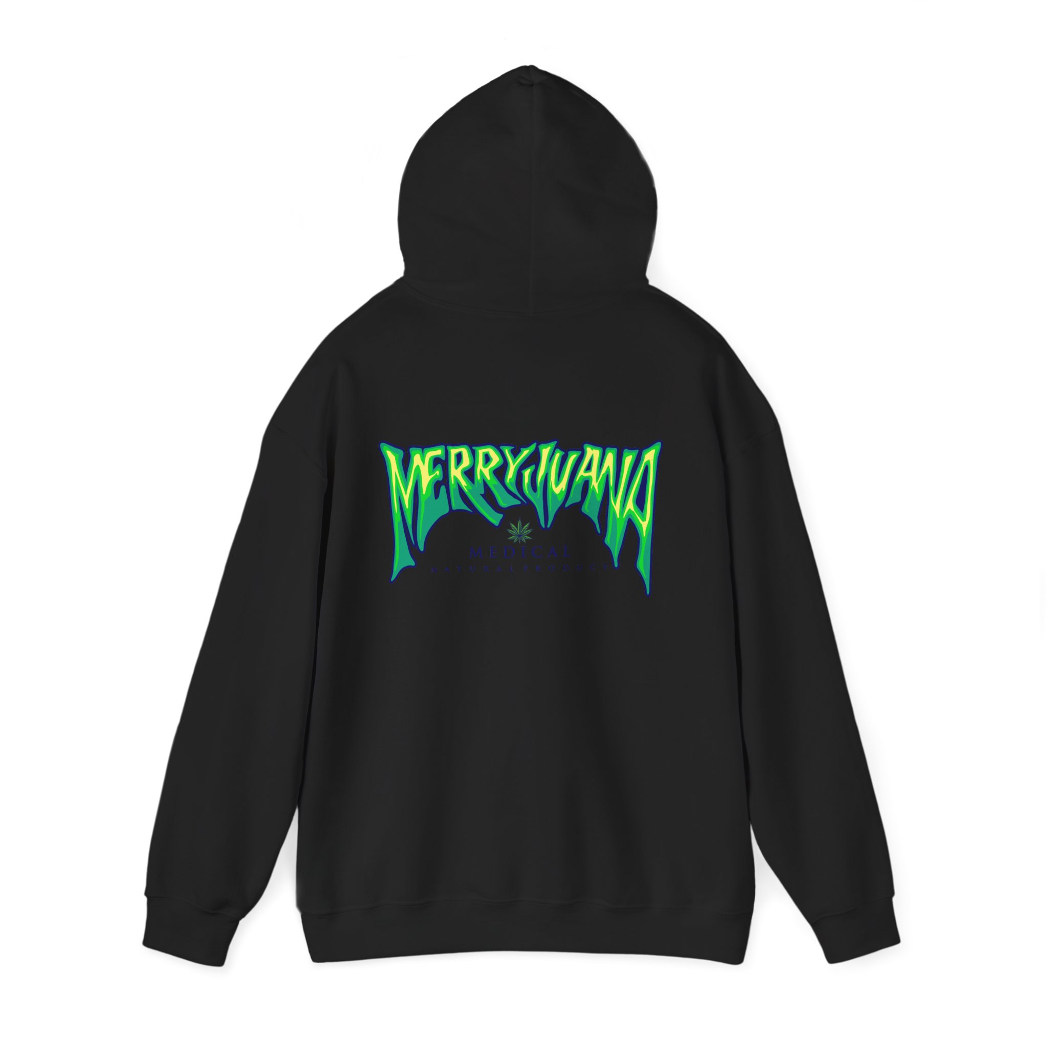 Merryjuuana Lettering Graphic Hoodie - Image 3
