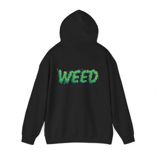 Weed Smoke Lettering Graphic Hoodie