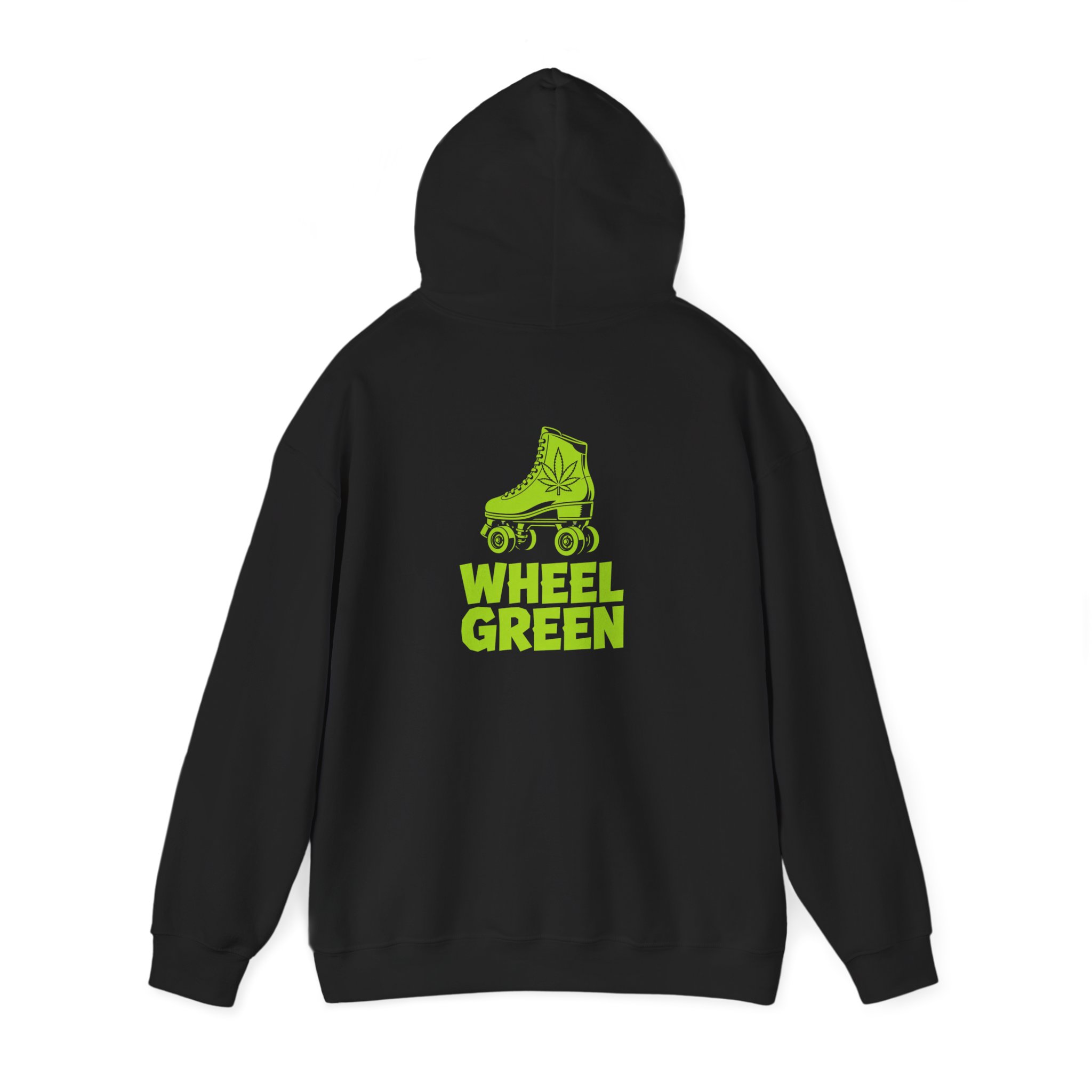 Wheel Green Hoodie - Image 3