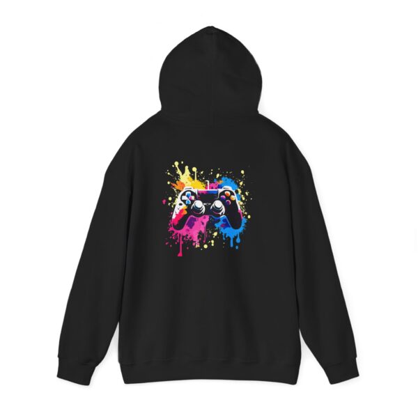 Paint Game Controller Graphic Hoodie
