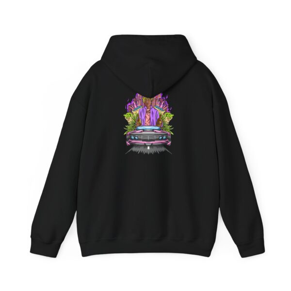 Pink Lowrider Cannabis Street Graphic Hoodie