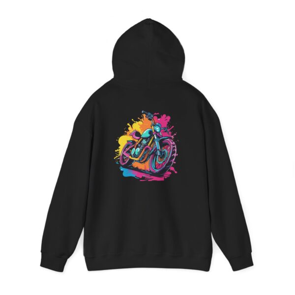 Neon Cafe Racer Graphic Hoodie